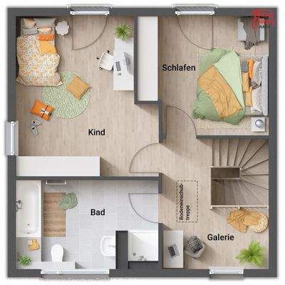 Grundriss OG Galerie