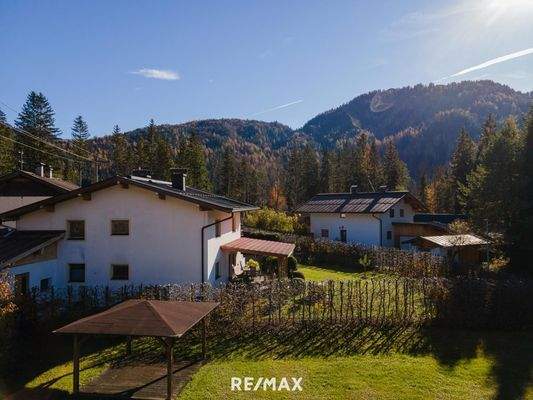 Blick auf Teilgrundstück