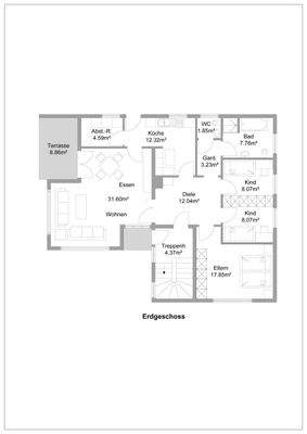 Grundriss Erdgeschoss