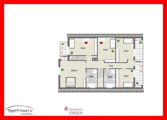 Grundriss Obergeschoss