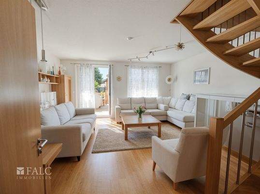 Wohnzimmer, Landhaus - (KI generiert)