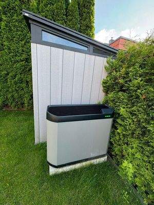 Technik Pool + Wärmepumpe