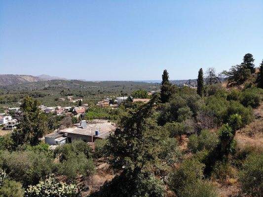 Kreta, Neo Chorio: Panoramagrundstück im Apokoronas zu verkaufen