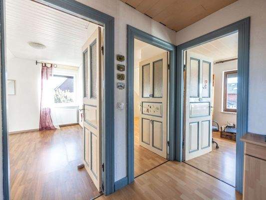 große WE-Blick aus dem Flur
