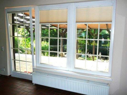 Terrassentür mit Markise 