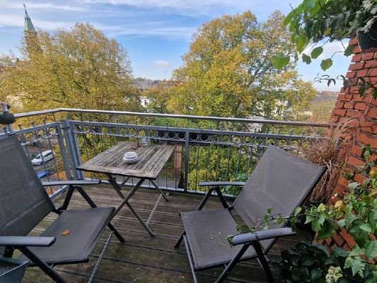 Balkon mit tollem Ausblick