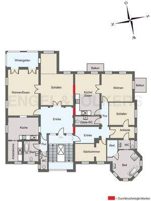 2. Obergeschoss - Komplette Etage