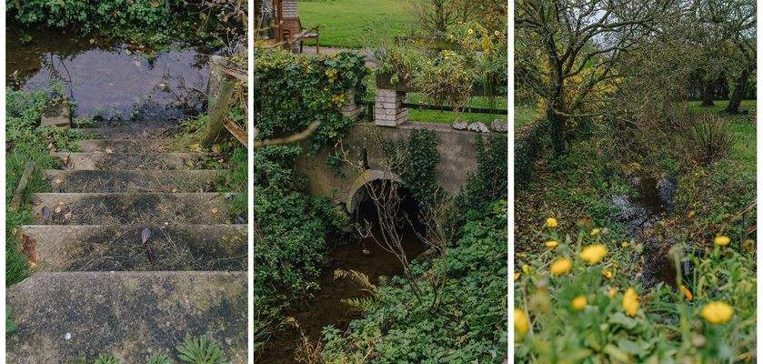 Brücke  am Hauseingang