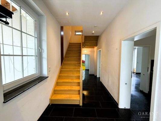 Treppenhaus und Diele