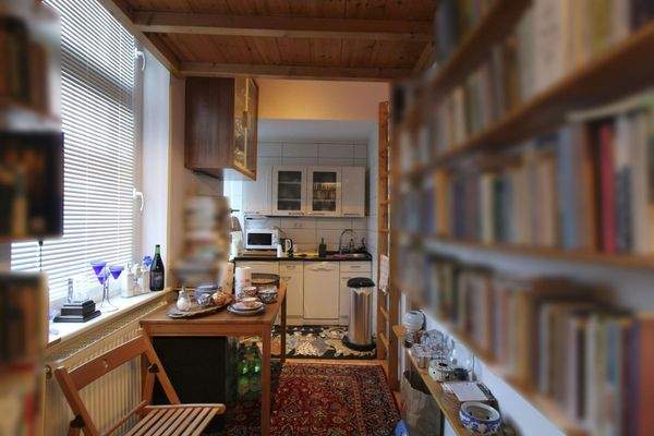 Büro: Zimmer mit Küchenzeile