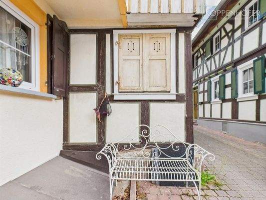 Übergang zum anderen Haus