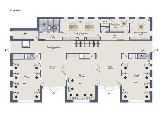 Grundriss Erdgeschoss