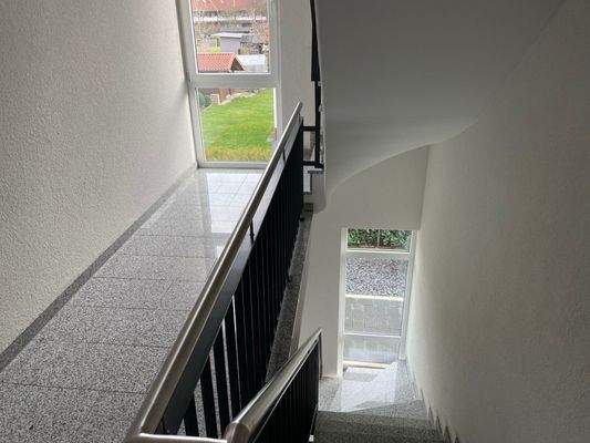 Gepflegtes Treppenhaus