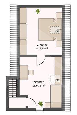 Grundriss Dachgeschoss