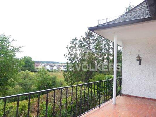 Balkon mit Fernblick