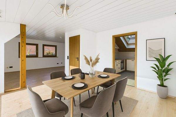 Visualisierung Esszimmer