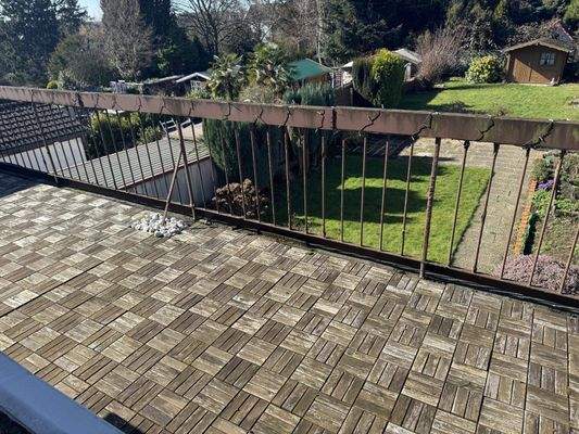 Terrasse  im Obergeschoss