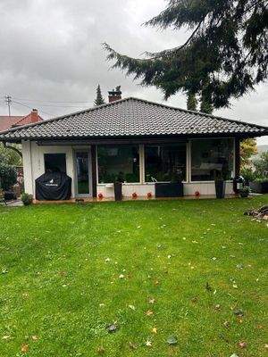 Rückseite mit Wintergarten