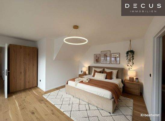 Schlafzimmer - KI bearbeitet