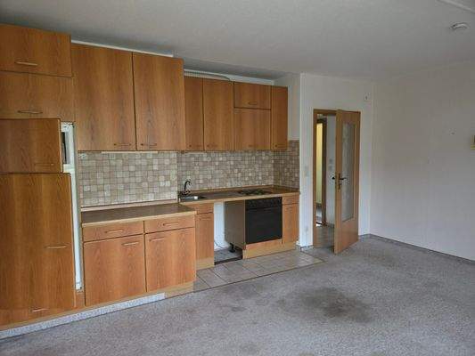 Küchenzeile im Wohnraum