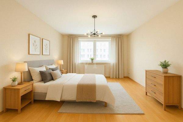 Schlafzimmer 1. OG. Muster