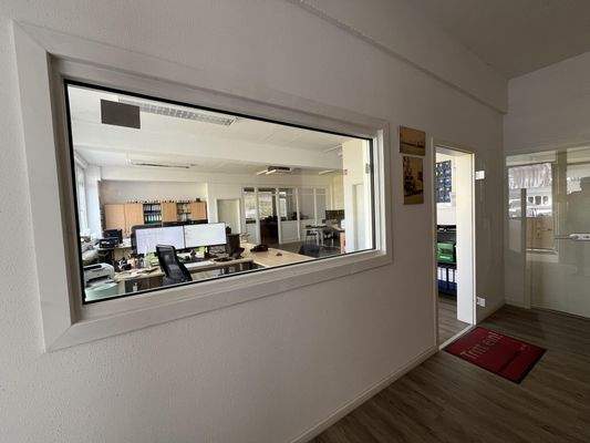 Blick in die Büroräume