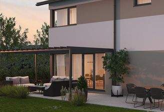 HP5-BV-Koppl-EFH-Hausansicht-Nacht-1