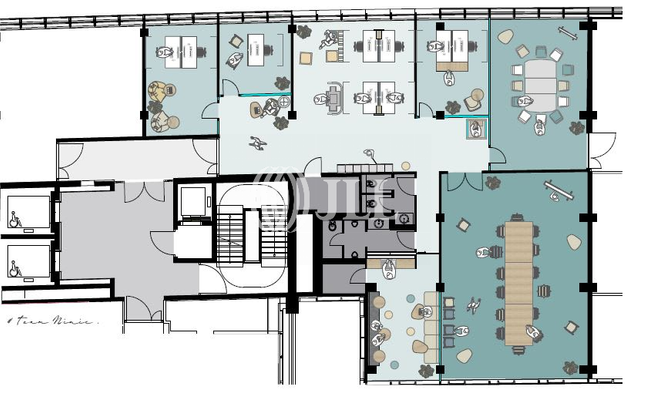 Grundriss Ebene 7, BT 3, ME11.