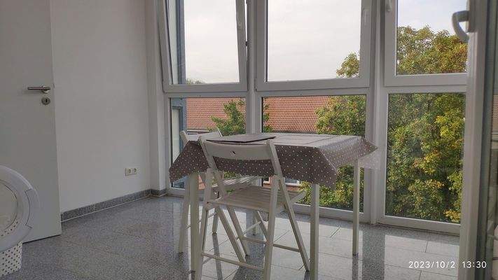 Balkon 8,50m2  isolierverglast