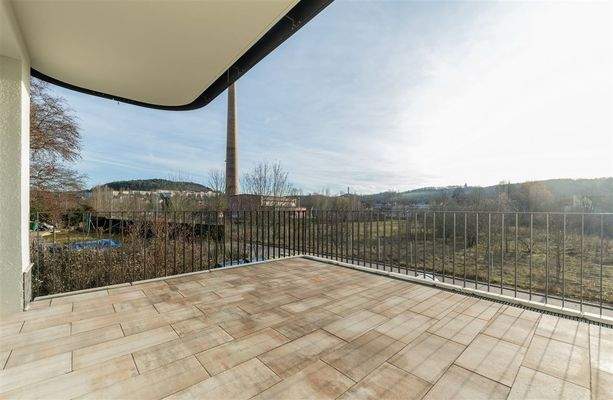 Sonnenterrasse mit Weitblick