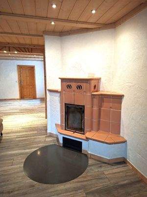 Kachelofen im OG 