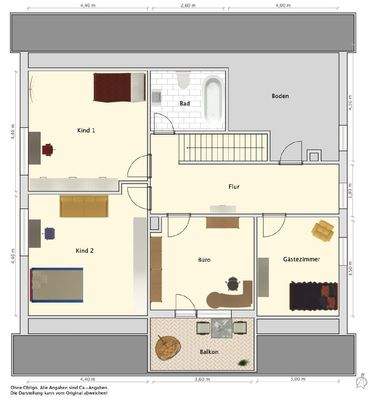 Grundriss Dachgeschoss