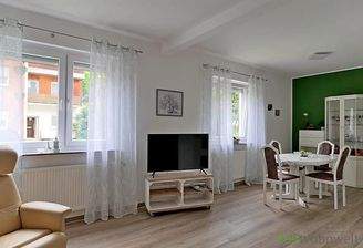 Blick ins Wohnzimmer