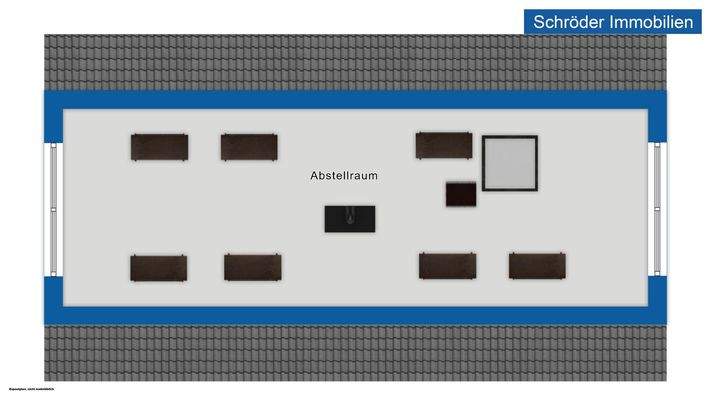 Grundriss Spitzboden