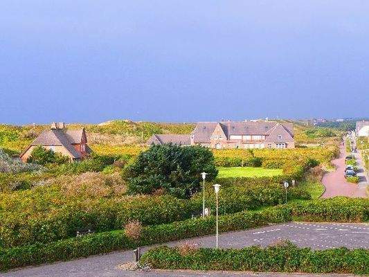 Freier Blick entlang der Dünenkette