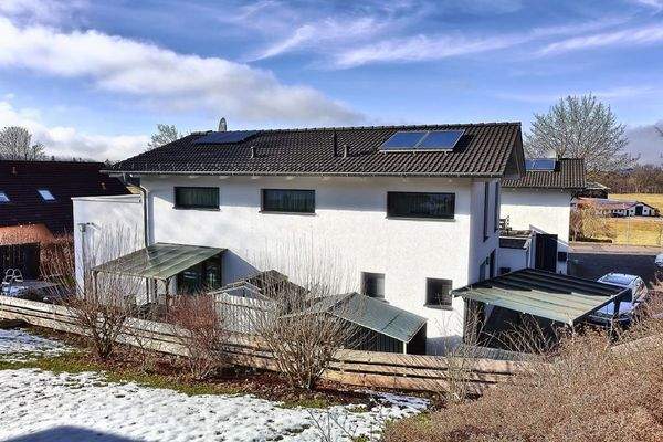 Carport, Fahrradraum, Grill-Unterstand