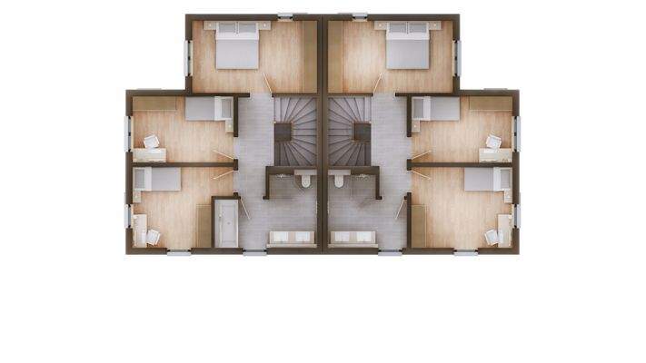 Doppelhaus 3-8 Regen_Grundriss OG