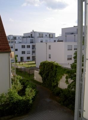 Blick vom Balkon