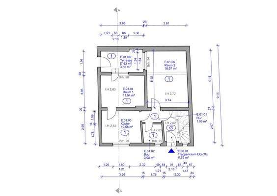 Grundriss Erdgeschoss