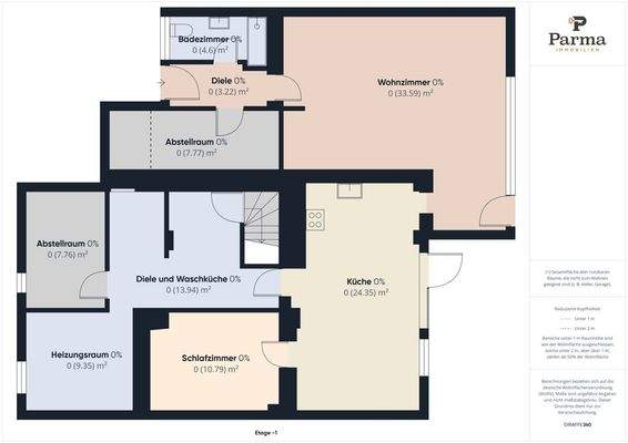 Kellergeschoss/Souterrain