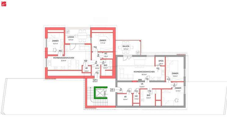 Grundriss - Pischelsdorf 217