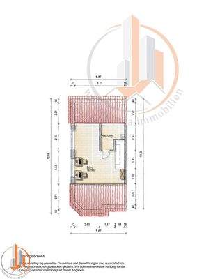 Grundriss Dachgeschoss