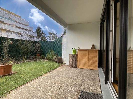 Terrasse Gartenanteil