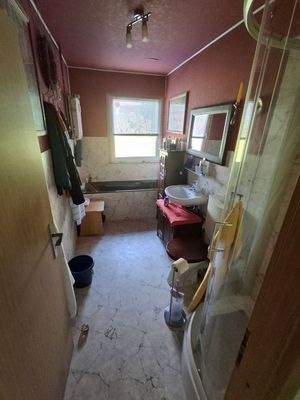 Bad mit Dusche und Wanne EG