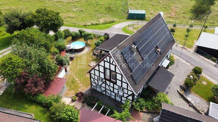 Luftbildaufnahme Rückansicht