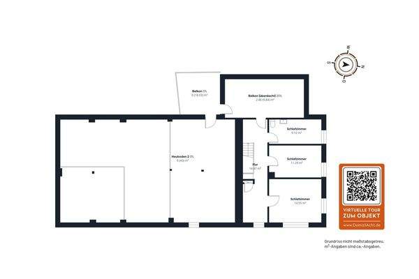 Grundriss Obergeschoss