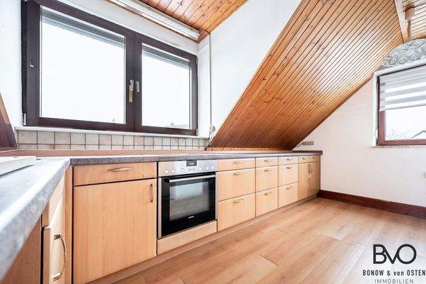 Küchenbereich im Dachgeschoss