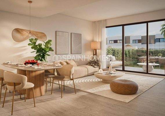 Affordable Townhouses in a Complex near Golf Course in Mijas Malaga