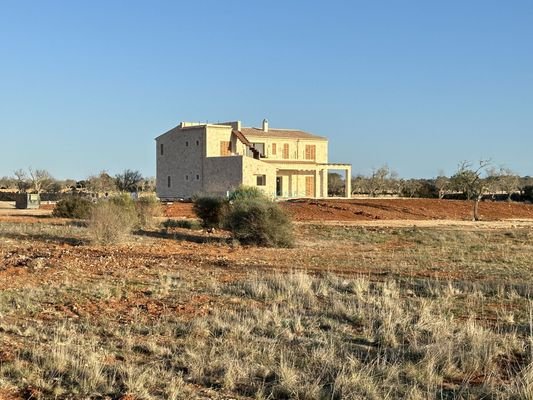 Neubau-Finca mit großem Grundstück nahe Santanyi