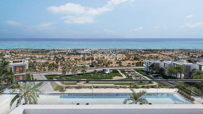 Apartments in a Residence with Beach Access in Karşıyaka Girne